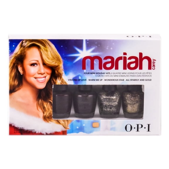 OPI Nail Lacquer Mini 4-Color Nail Polish Set HLE29 Mariah Carey Collection