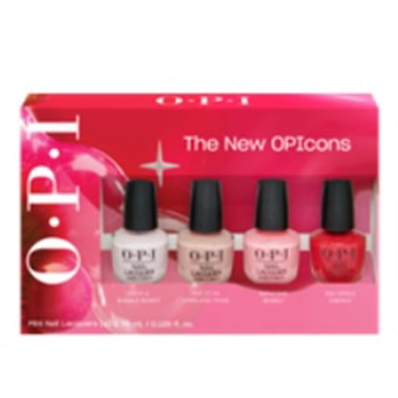 OPI Nail Lacquer Viral Nail Polish Mini Pack, Vibrant Color for Manicures & Pedicures, Chip-Resistant Formula