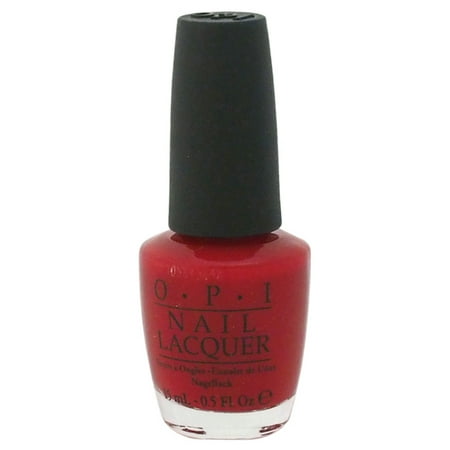 OPI Nail Lacquer - # NL A70 Red Hot Rio , 0.5 oz Nail Polish