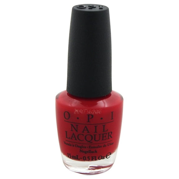 OPI Nail Lacquer - # NL N25 Big Apple Red , 0.5 oz Nail Polish