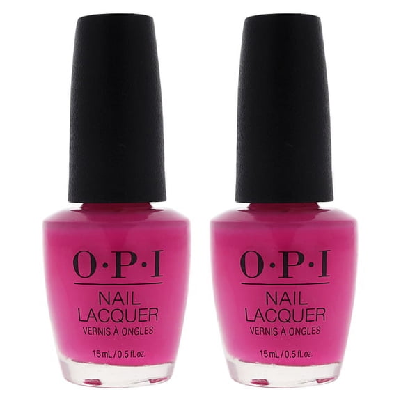 OPI Nail Lacquer - NL N72 V-I-Pink Passes - Pack of 2 Nail Polish, 0.5 oz