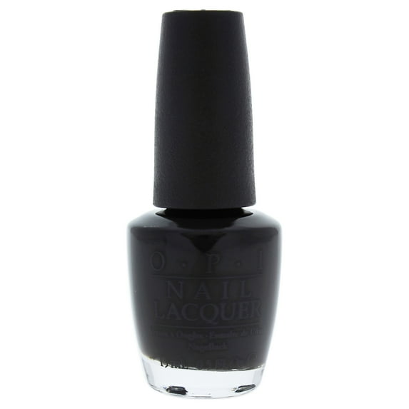 OPI Nail Lacquer - # NL T02 Black Onyx , 0.5 oz Nail Polish