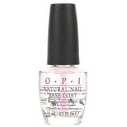 OPI Nail Lacquer, Natural Nail Base Coat, Clear Nail Polish, 0.5 fl oz