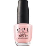 OPI Nail Lacquer, Rosy Future, Shimmery Rose Pink Nail Polish, 0.5 fl oz