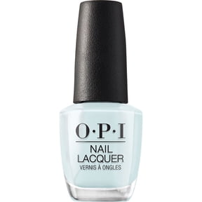 OPI Nail Lacquer, Suzi Without a Paddle, Baby Blue Pastel Nail Polish, 0.5 fl oz