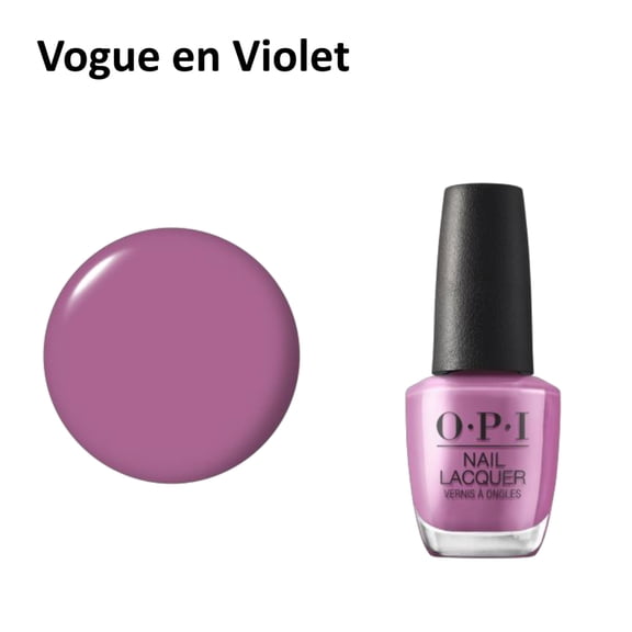 OPI Nail Lacquer Vogue en Violet 0.5 oz #NLS060