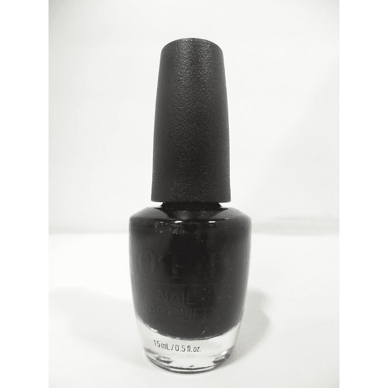 OPI Nail Lacquer by OPI, 0.5 oz Nail Color - Black Onyx - Walmart.com