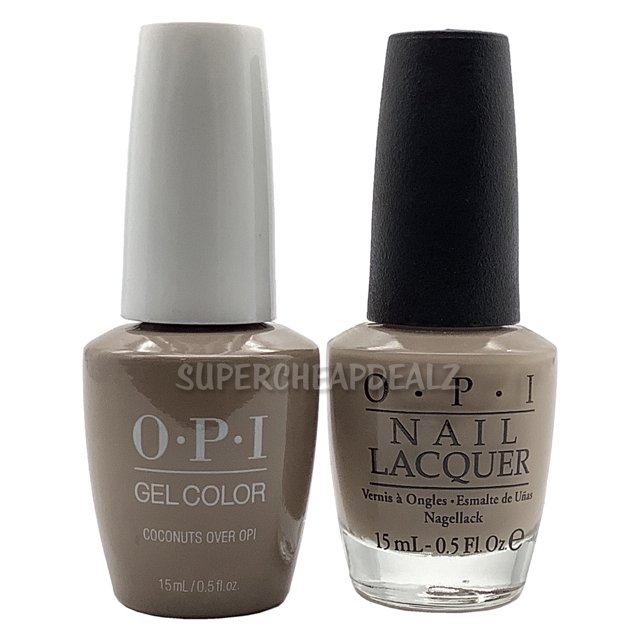 OPI Nail Polish & GelColor Gel Nail Polish Duo Set 0.5 oz F89