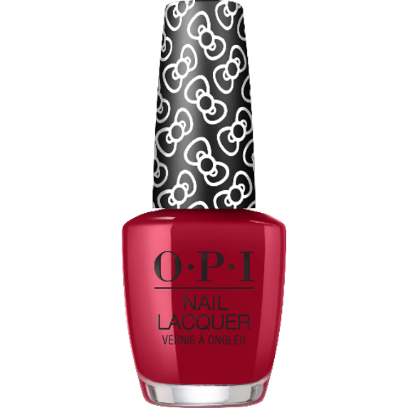 OPI Nail Polish Holiday Hello Kitty 0.5oz/15mL - HR L05 A Kiss On The Chic