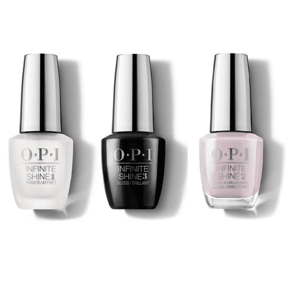 OPI Nail Polish Lacquer Infinite Shine 3 CT Combo - Base, Top + Don't Bossa Nova Me Around ISL A60