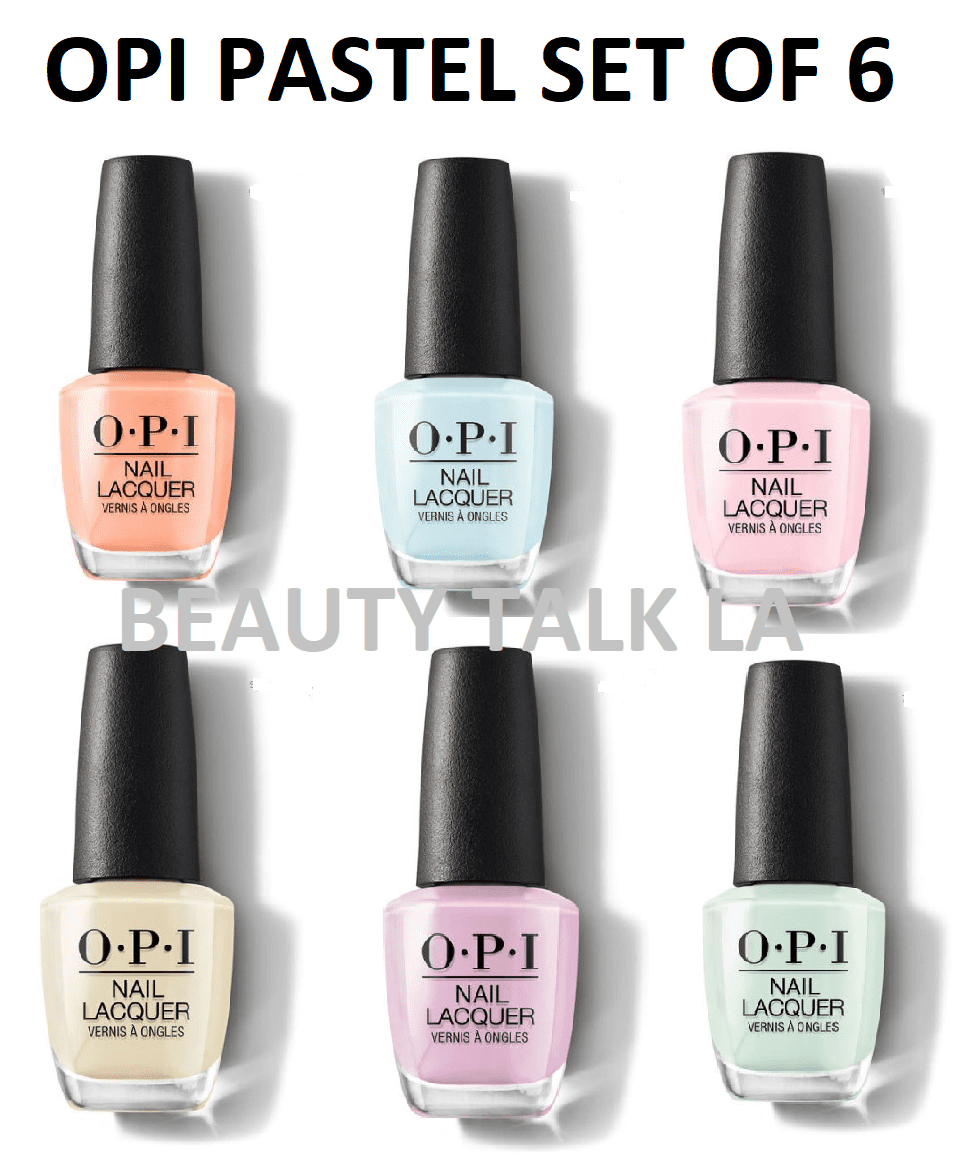 Amazon.com : Kleancolor Nail Polish Pastel Colors Lot of 6 - Lacquer  Collection Full Size : Beauty & Personal Care