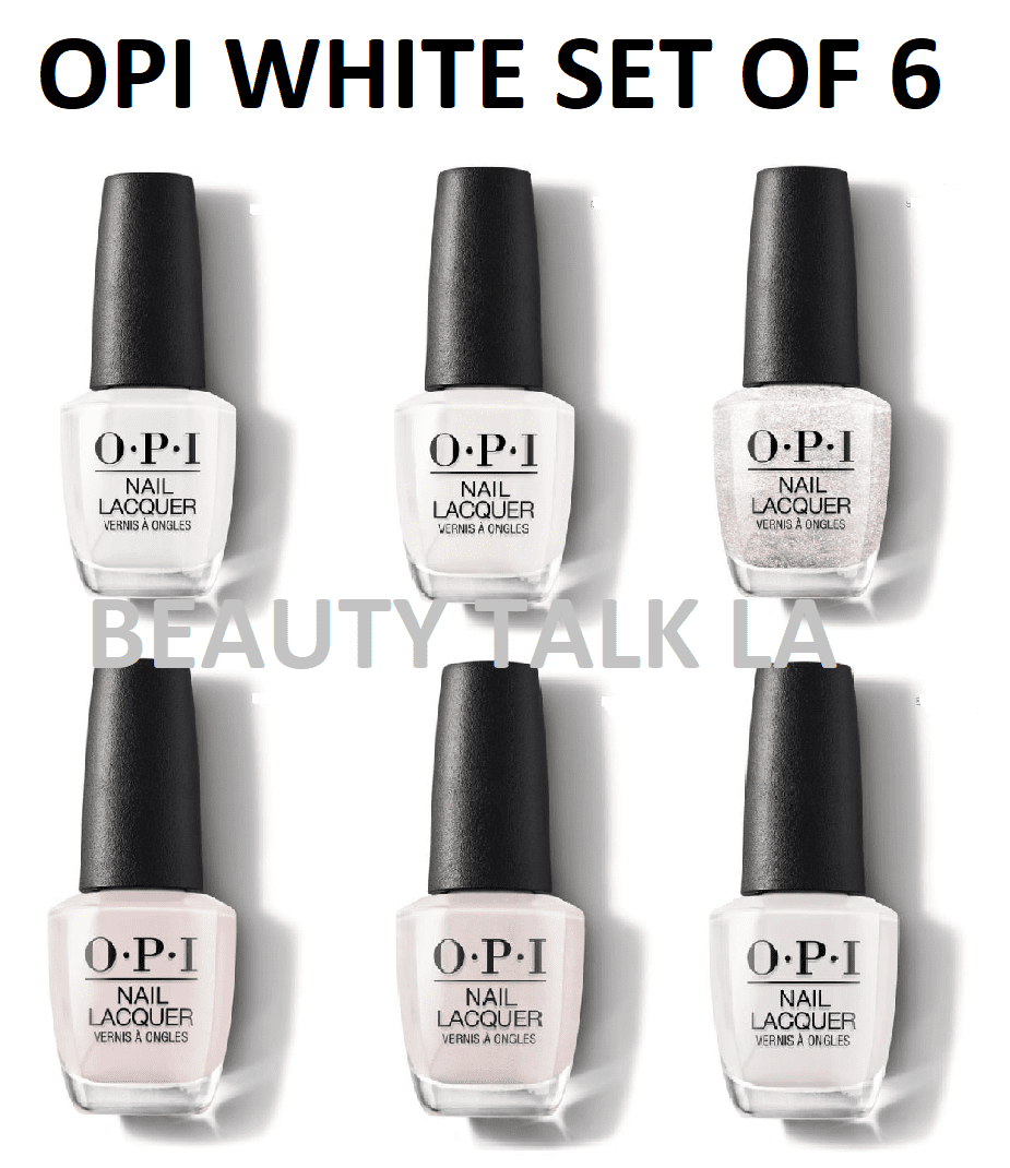 opi alpine snow | White gel nails, Best acrylic nails, White nail polish