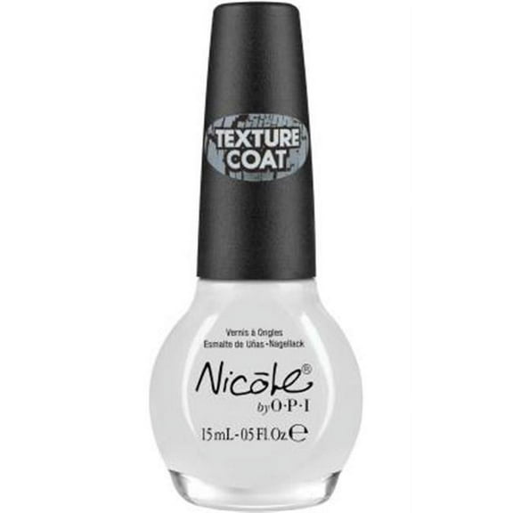 OPI Nail Polish Laquer White Texture NI 380 Nicole