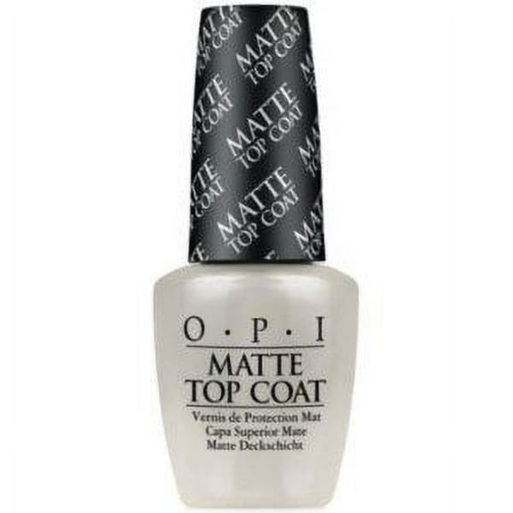OPI Nail Polish, Matte Top Coat, 0.5 Fl Oz