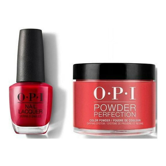 OPI Nail Polish and Dipping Powder Perfection Combo - The Thrill of Brazil A16