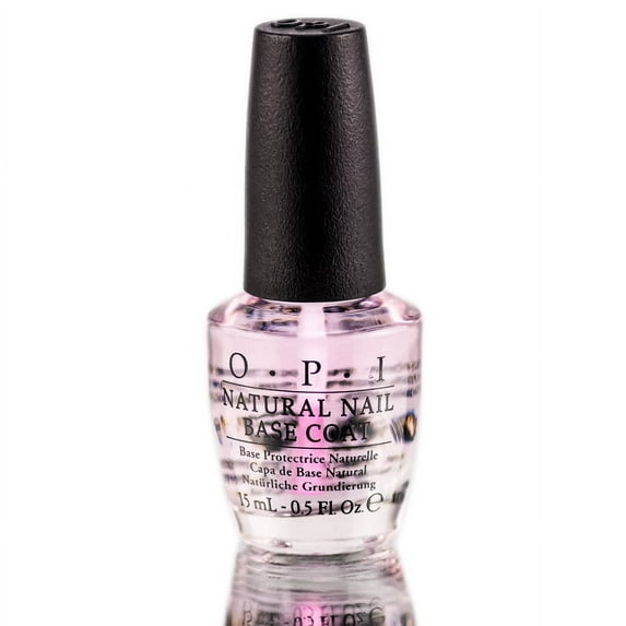OPI Natural Nail Base Coat - 0.5 oz - Pack of 6 with Sleek Comb