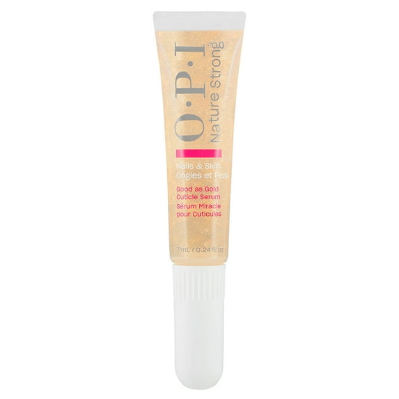 OPI Nature Strong Nails & Skin, Good as Gold Cuticle Serum Nail Treatment, 7 ml 0.24 fl oz