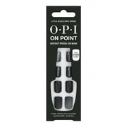 OPI On Point Instant Press On Nails, Little Black Onyx Dress, False Nails, 24 Pieces