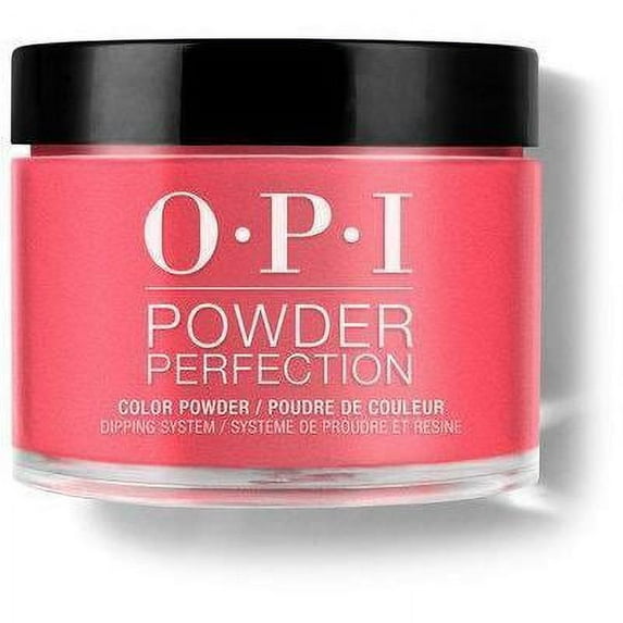OPI Powder Perfection Nail Dip Powder, Big Apple Red, 1.5 Oz
