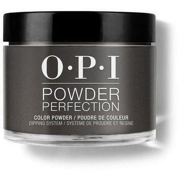 OPI Powder Perfection Nail Dip Powder, Black Onyx, 1.5 Oz