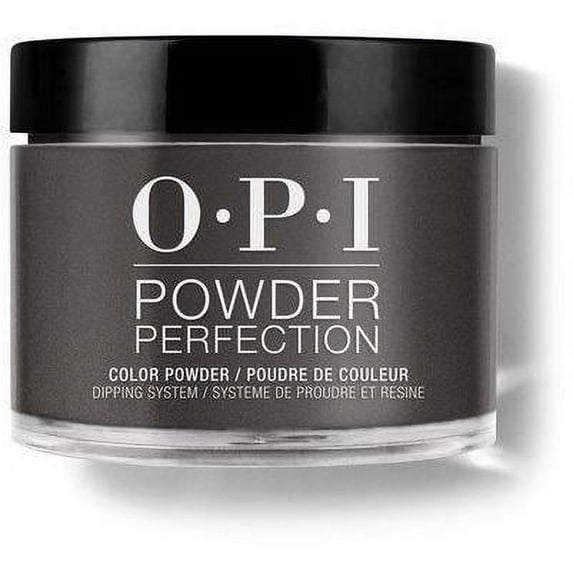 OPI Powder Perfection Nail Dip Powder, Black Onyx, 1.5 Oz