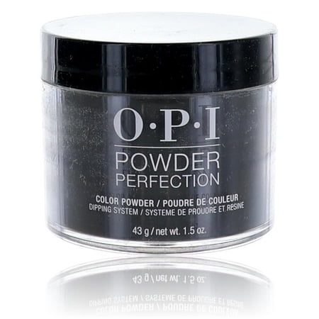 OPI Powder Perfection Nail Dip Powder, Black Onyx, 1.5 Oz