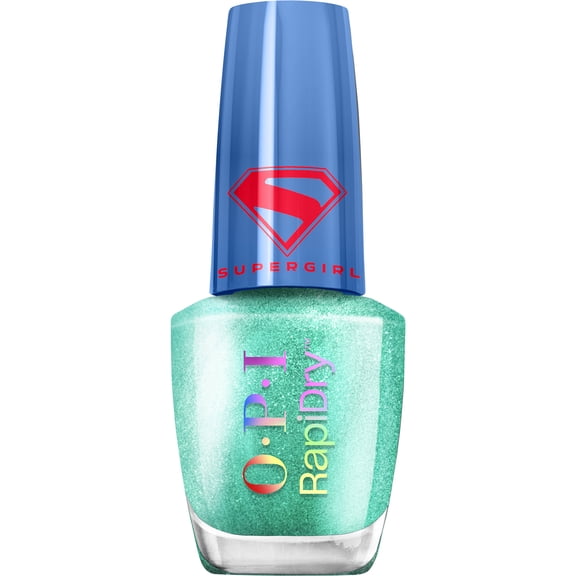 OPI Rapidry Quick-Dry Lacquer, Neon Nova, Light Green Shimmer Nail Polish, 0.3 fl oz
