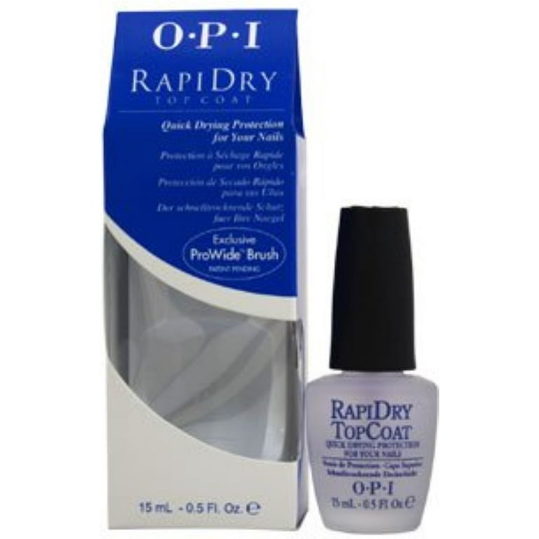 OPI Nail Lacquer, NT T74, RapiDry Top Coat, 0.5oz OPI Nail Lacquer, NT T74, RapiDry Top Coat, 0.5oz