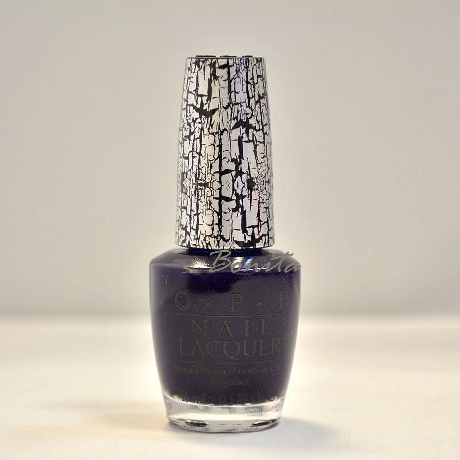OPI Shatter Nail Lacquer Nail Polish, Navy Shatter