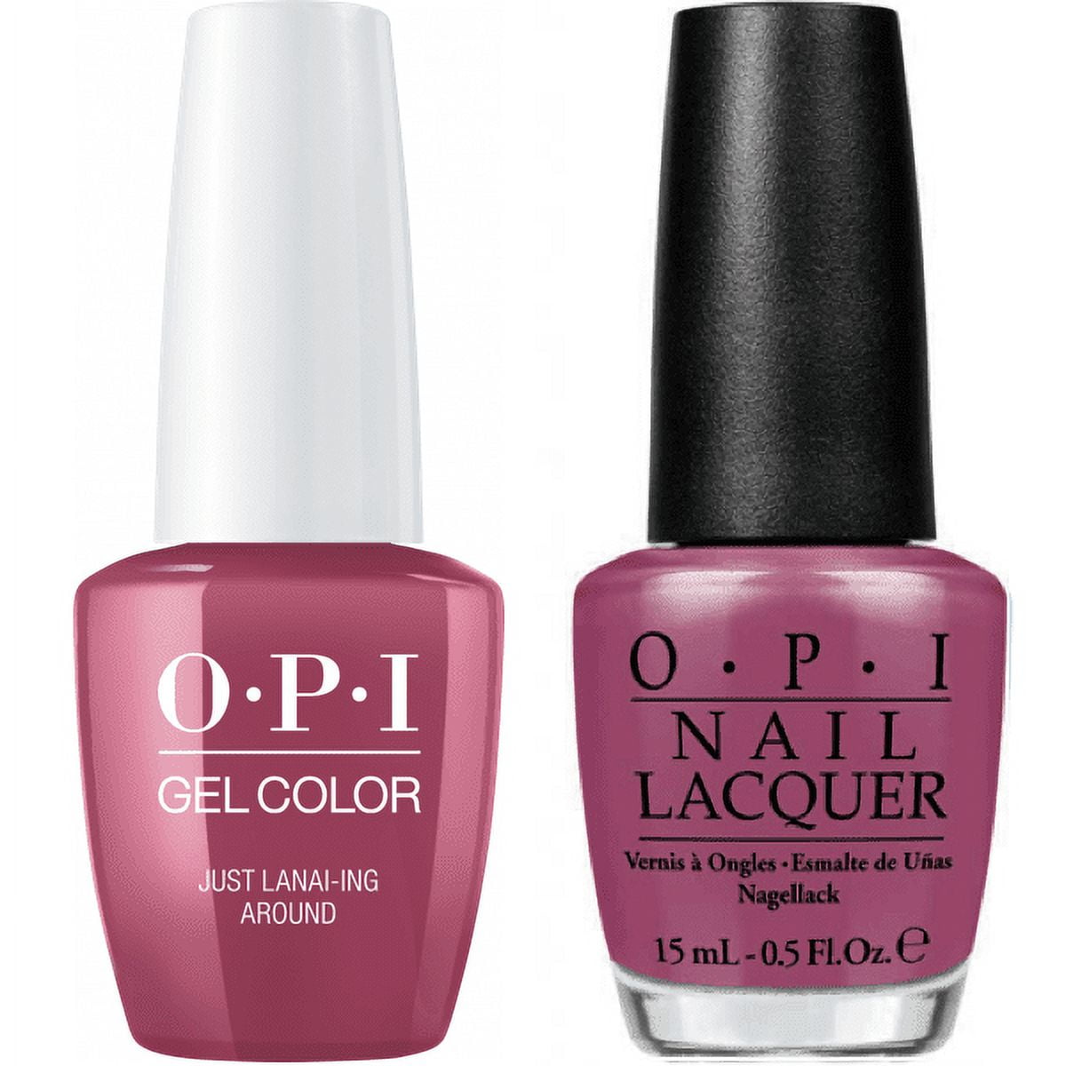 OPI Soak-Off GelColor Gel Polish + Matching Lacquer - Just Lanai-ing Around #H72