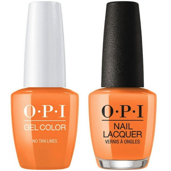 OPI Soak-Off GelColor Gel Polish + Matching Lacquer - No Tan Lines #F90