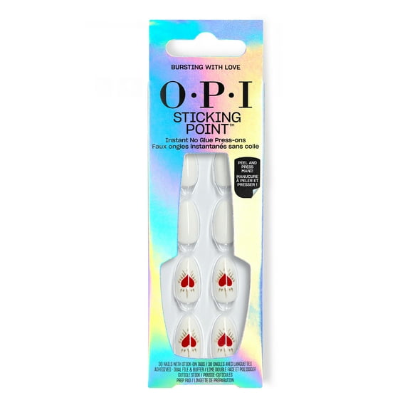 OPI Sticking Point Nail Polish Strips, Bursting With Love