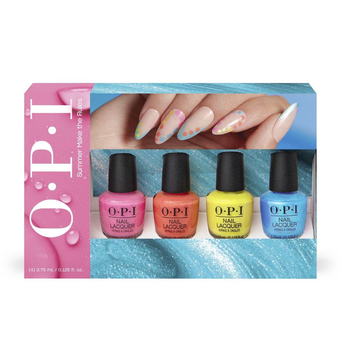 Hello Kitty by OPI mini Nail Polish Kit, 5 mini bottles, 