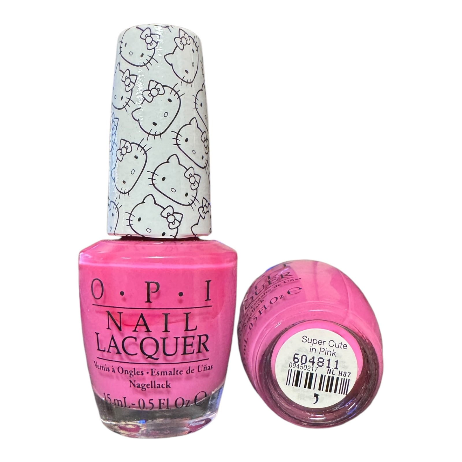 OPI "Super Cute In Pink" Hello Kitty Collection Nail Polish 0.5Fl oz ...