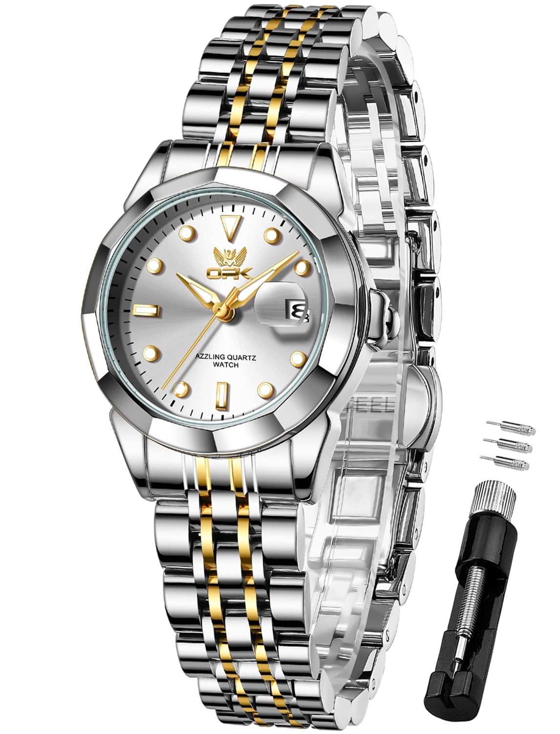 OPK Watches for Women Stainless Steel Fashion Dress Luxury  display picture 1