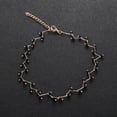 thumbnail image 1 of OPLSKI Fashion Wave Chain Black Beads Charm Choker Short Necklace Black, 1 of 5