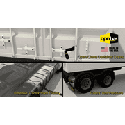 OPNBar Multi-Purpose Steel Leverage Bar - Cargo Trailer Door & Tire Tool