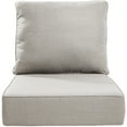 thumbnail image 1 of Opohoro Outdoor Deep Seat Cushion Set, 24"x22"x6", Water Resistant & UV Resistant Comfortable Furniture Cushions for Patio Chair, Sofa, Loveseat, 1 of 12