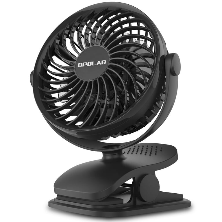 Portable Clip on Fan for BLACK+DECKER 20v Lithium Battery,Battery Powered  Stroller Fan with 3 Energy Efficient Speed Settings for