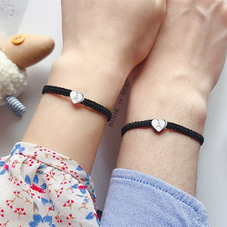 Initial rope bracelet deals