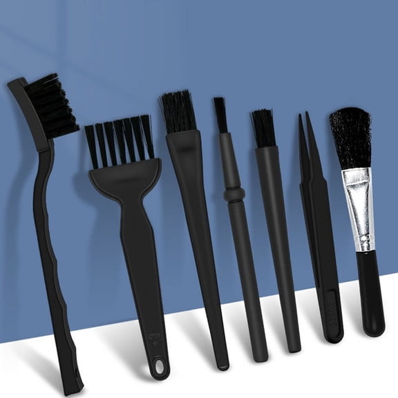 OPP Anti-Static Brush Set for Electronics Cleaning - Keyboard, Phone & PCB Dust Removal