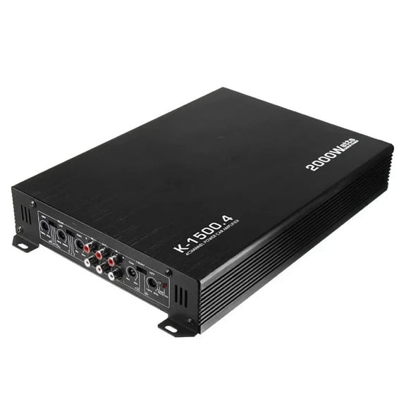 OPP Car Audio Amplifier AB Class, 4-Channel 4x80W, 1-Unit Pack, Stable Output for Door Speakers
