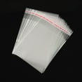 thumbnail image 1 of OPP Cellophane Bags Rectangle Clear 10x7cm Unilateral Thickness: 0.035mm Inner Measure: 7.5x7cm, 1 of 2