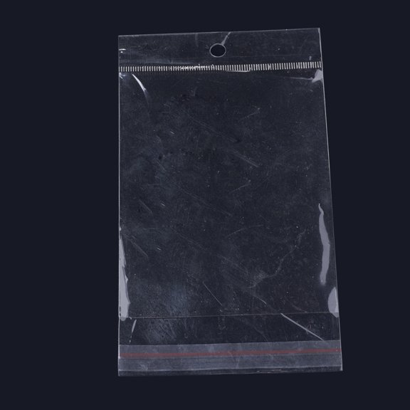 OPP Cellophane Bags Rectangle Clear 17.5x6cm Unilateral Thickness: 0.045mm Inner Measure: 12.5x6cm
