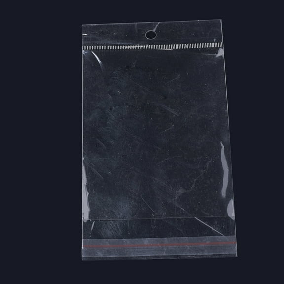 OPP Cellophane Bags Rectangle Clear 17.5x8cm Unilateral Thickness: 0.045mm Inner Measure: 12.5x8cm