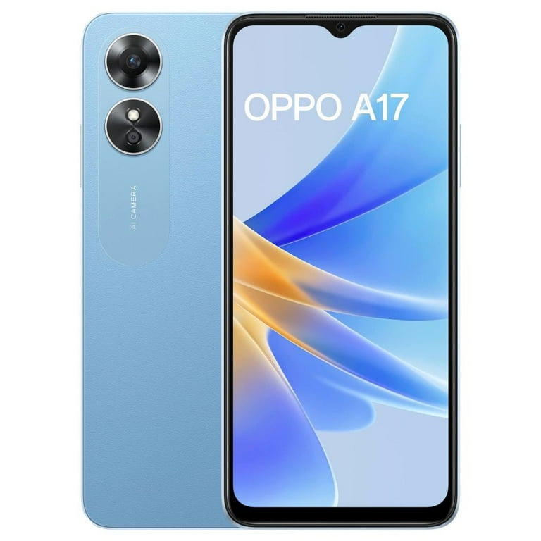 oppo スマートフォン CPH2197 128GB 8GB RAM OPPO A17 Dual SIM 64GB/4GB RAM, Unlocked 4G Android Phone (Lake
