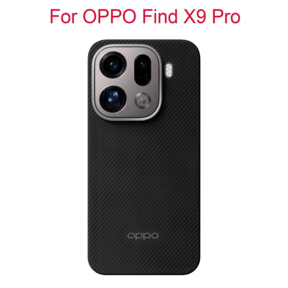 OPPO Find X9 Pro Carbon Fiber Magnetic Case Ultra Slim Protective Cover
