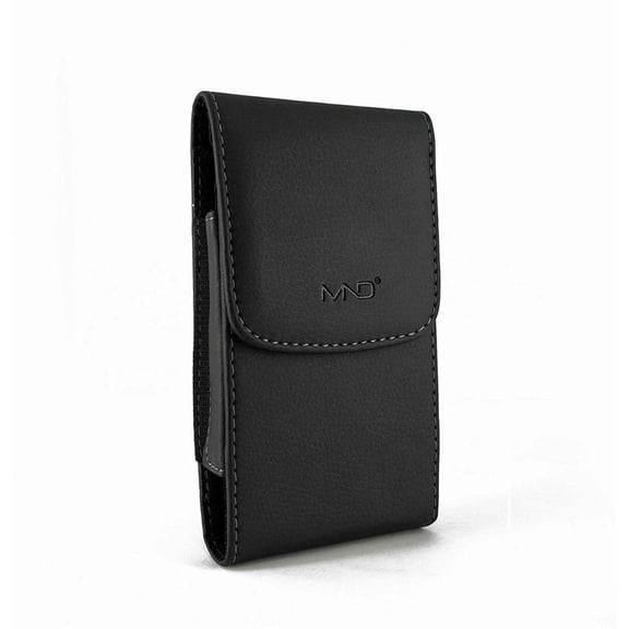 OPPO R11 Pouch, Vertical Leather Case Belt Clip Pouch Holster Sleeve for OPPO R11, F3 (Fits Phone w/ a Slim Skin or Cover on)