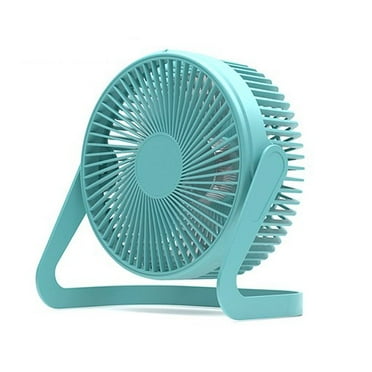 OPPae Desk Fans Small Quiet Desk Fan Rechargeable Home Appliances Clearance! Desktop Portable Small USB Fan Desktop 7 Inch Plug-in Mini Mute Desktop Small Electric Fan for Office Computer Laptop