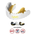 thumbnail image 1 of OPRO Gold Level Mouth Guard For Braces – Mouthguard for Boxing, MMA & Football (White, Adult), 1 of 7